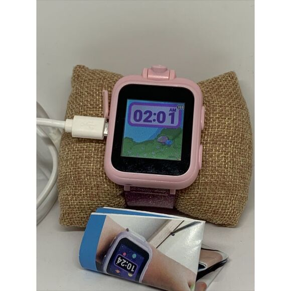 iTouch PlayZoom IPZ13618M62C-FGL Kid's Pink Rubber Touchscreen Smartwatch NWC204 - Picture 1 of 11